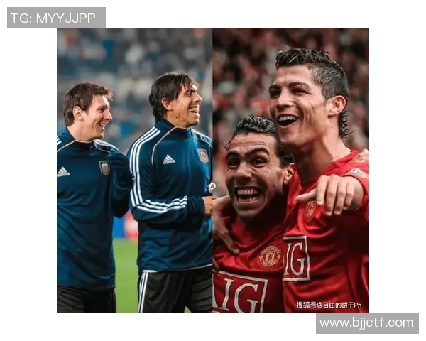 足球明星合照创意拼图分享让你与偶像同框的精彩瞬间